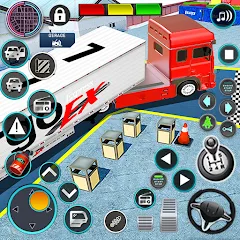 Взломанная Truck parking Jam Game: Puzzle на Андроид — Безлимитные деньги и все машины открыты