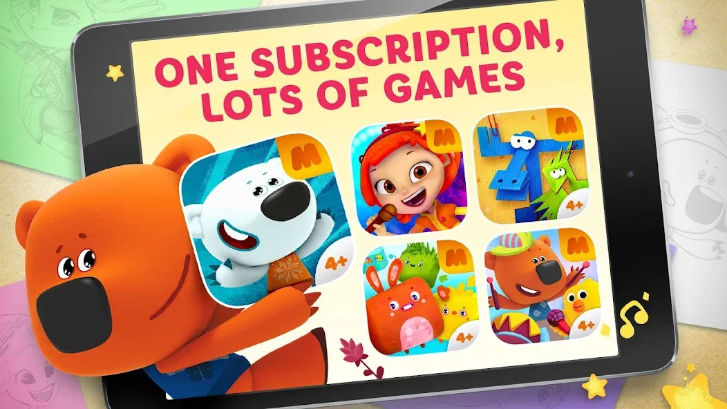 Скачать Be-be-bears - Creative world с модом — Творческий мир с открытыми возможностями — скриншот 1