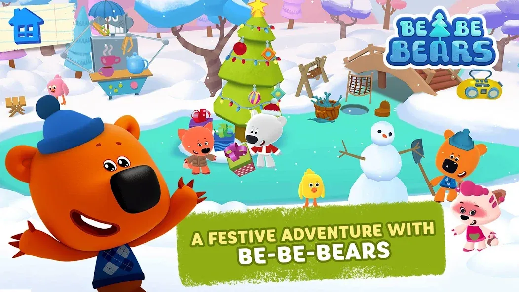 Скачать Be-be-bears - Creative world с модом — Творческий мир с открытыми возможностями — скриншот 3