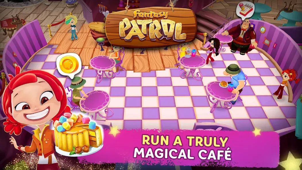 Скачать Fantasy Patrol: Cafe на Android — Много монет и всё открыто — скриншот 1 Скачать Fantasy Patrol: Cafe на Android — Много монет и всё открыто — скриншот 1