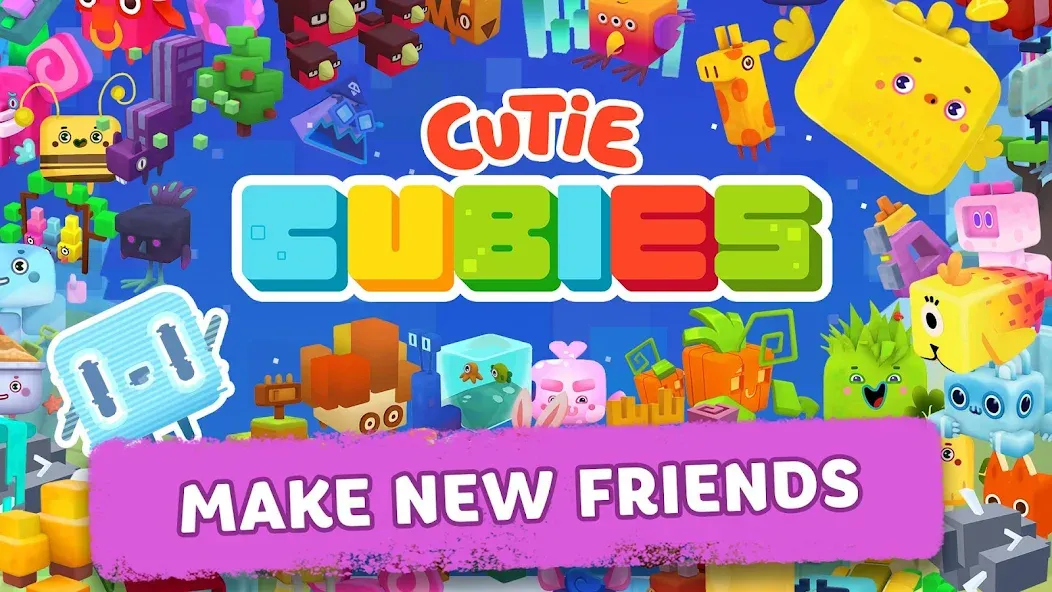 Cutie Cubies — Много монет и все уровни открыты — скриншот 2
