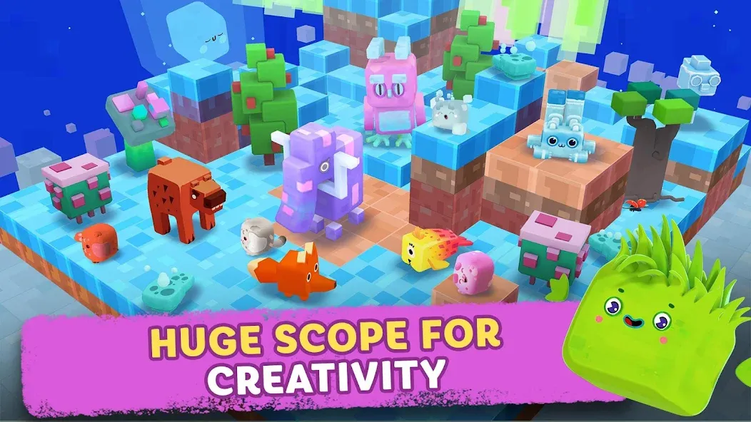 Cutie Cubies — Много монет и все уровни открыты — скриншот 5
