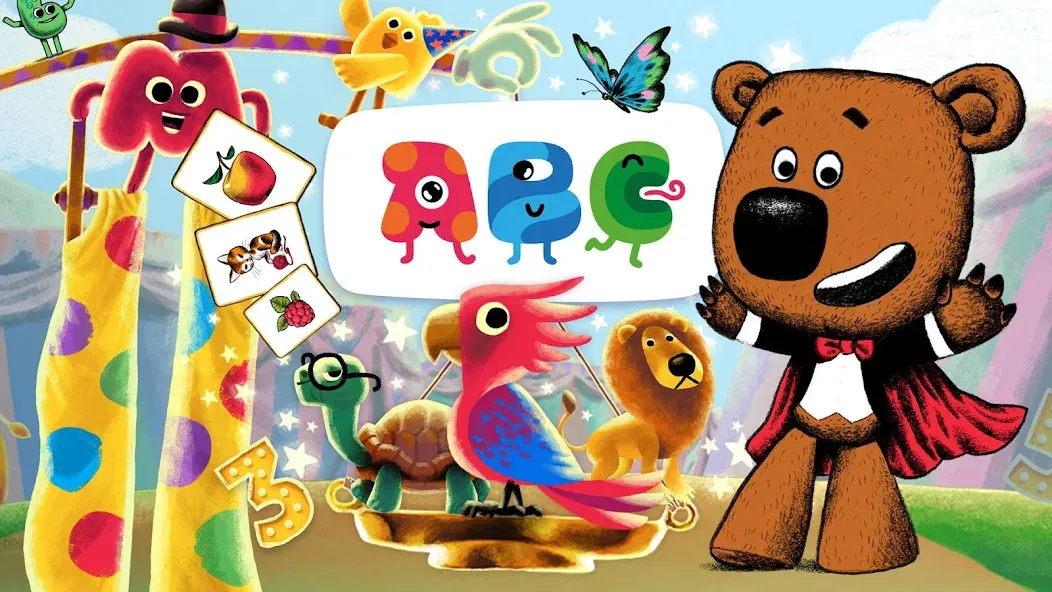 Скачать Be-be-bears: Early Learning — Безлимитные монеты и всё открыто — скриншот 1