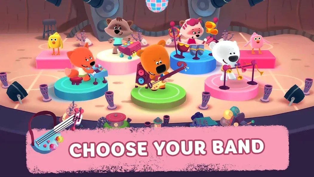 Скачать Rhythm and Bears на Android — Безлимитные монеты и разблокированы все песни — скриншот 2
