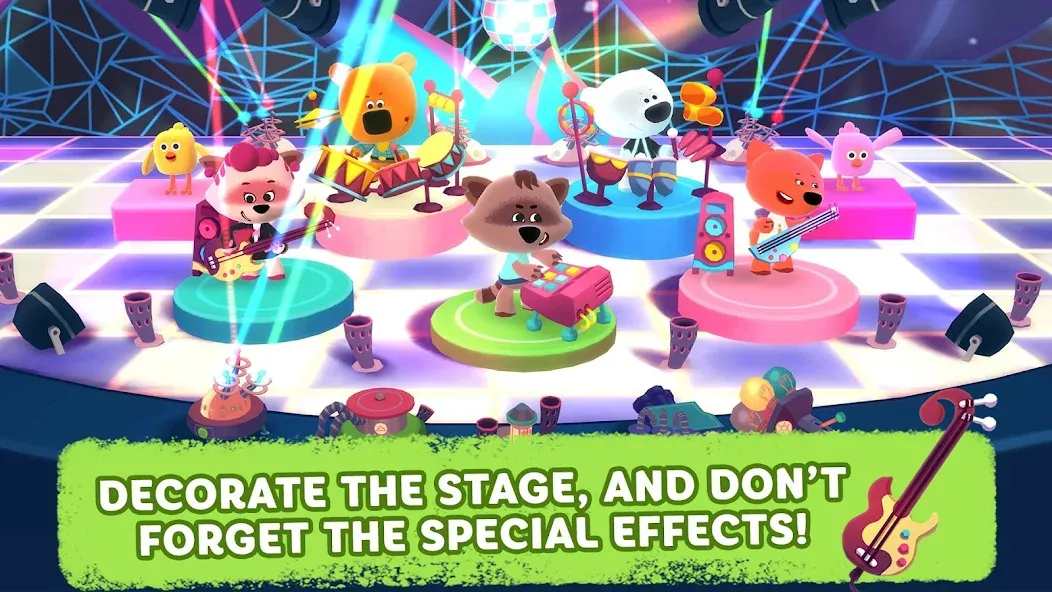 Скачать Rhythm and Bears на Android — Безлимитные монеты и разблокированы все песни — скриншот 4