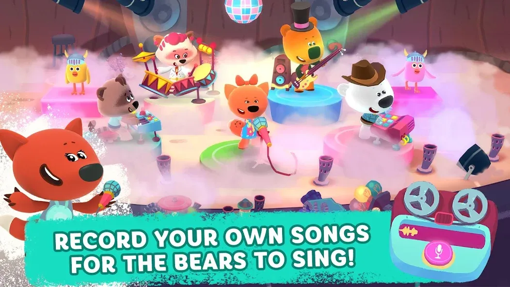 Скачать Rhythm and Bears на Android — Безлимитные монеты и разблокированы все песни — скриншот 5
