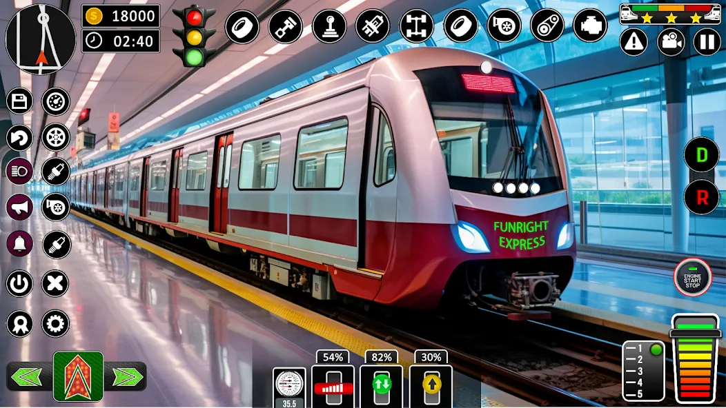City Train Games Driver Sim 3D — Взломанная версия (Безлимитные деньги и все поезда открыты) — скриншот 1 City Train Games Driver Sim 3D — Взломанная версия (Безлимитные деньги и все поезда открыты) — скриншот 1