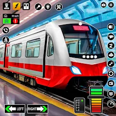 City Train Games Driver Sim 3D — Взломанная версия (Безлимитные деньги и все поезда открыты)