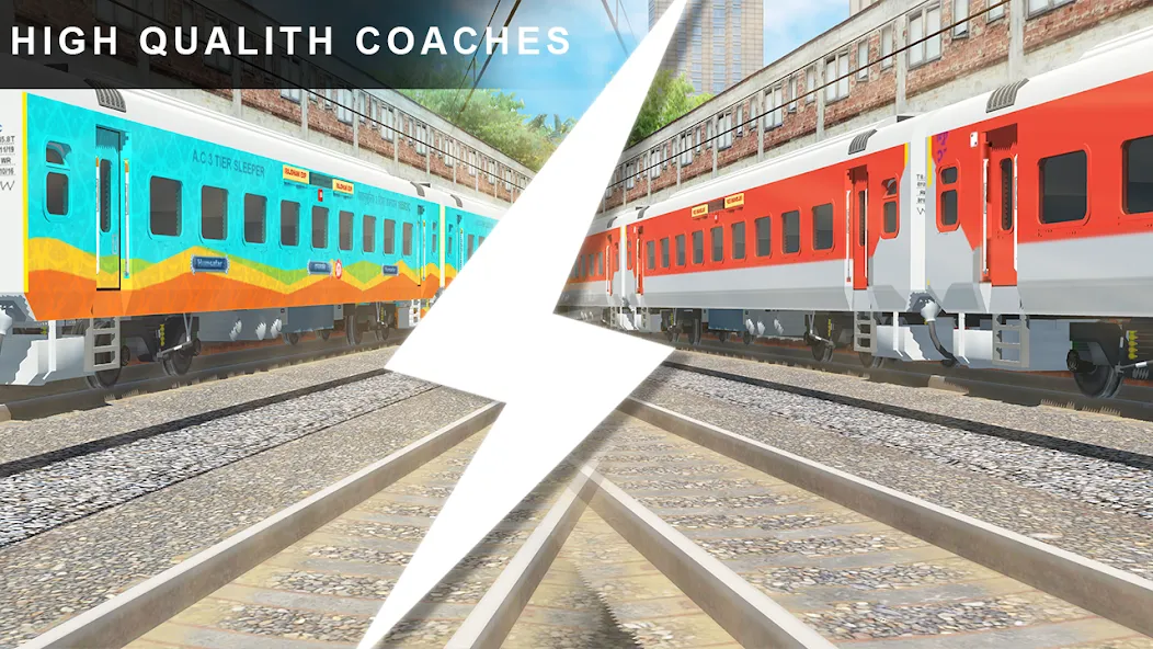 Скачать Indian Railway Train Simulator на Android — Безлимитные деньги и топливо — скриншот 3 Скачать Indian Railway Train Simulator на Android — Безлимитные деньги и топливо — скриншот 3