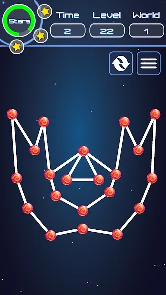 Connect The Dots на Андроид — Безлимитные подсказки и все уровни — скриншот 2