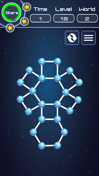 Connect The Dots на Андроид — Безлимитные подсказки и все уровни — скриншот 3