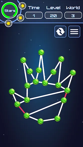 Connect The Dots на Андроид — Безлимитные подсказки и все уровни — скриншот 5
