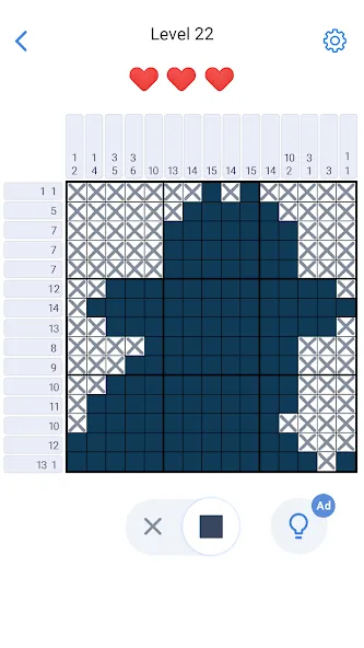Скачать Pixel Art: Logic Nonogram на телефон — Безлимитные подсказки и все уровни открыты — скриншот 2 Скачать Pixel Art: Logic Nonogram на телефон — Безлимитные подсказки и все уровни открыты — скриншот 2