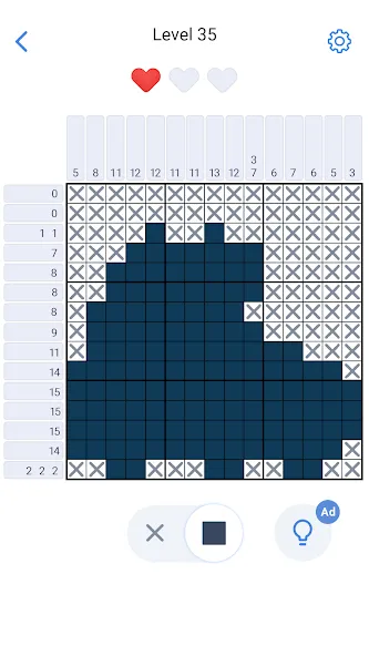 Скачать Pixel Art: Logic Nonogram на телефон — Безлимитные подсказки и все уровни открыты — скриншот 4 Скачать Pixel Art: Logic Nonogram на телефон — Безлимитные подсказки и все уровни открыты — скриншот 4
