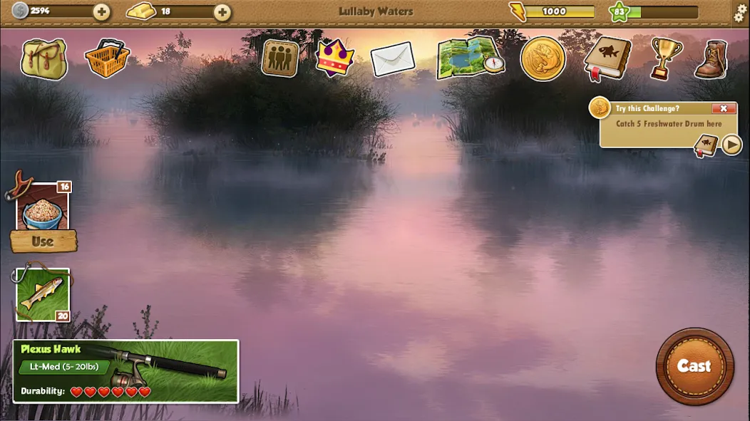 Fishing World — Безлимитные деньги и ресурсы — скриншот 3