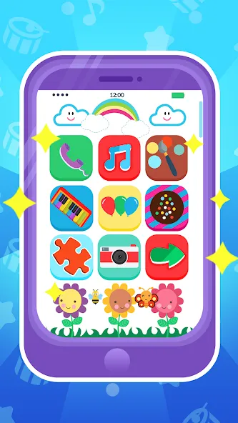 Скачать Baby Phone: Toddler Games с модом — Все игры разблокированы и без рекламы — скриншот 1