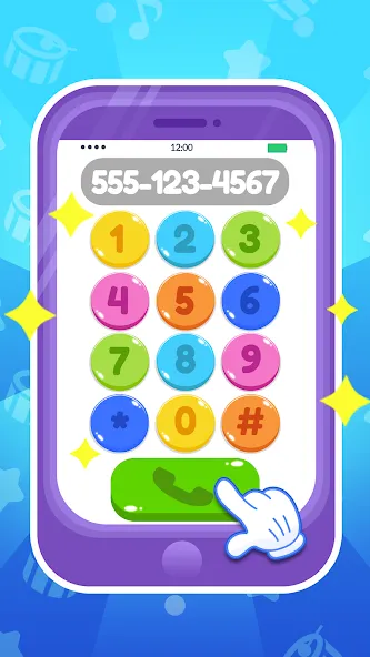 Скачать Baby Phone: Toddler Games с модом — Все игры разблокированы и без рекламы — скриншот 2