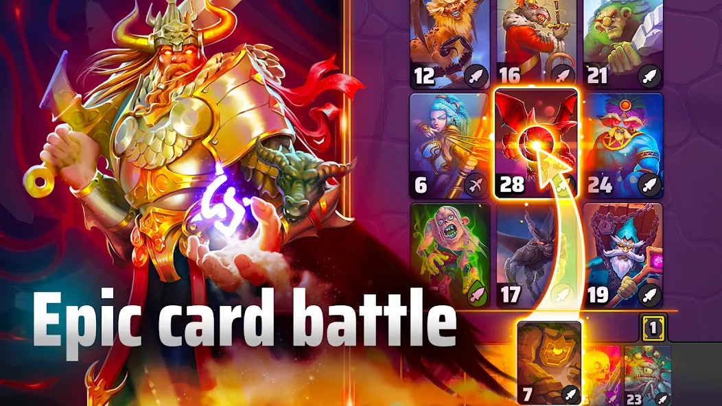 Взломанная Black Deck - Card Battle CCG на Андроид — Много денег и все карты открыты — скриншот 4 Взломанная Black Deck - Card Battle CCG на Андроид — Много денег и все карты открыты — скриншот 4