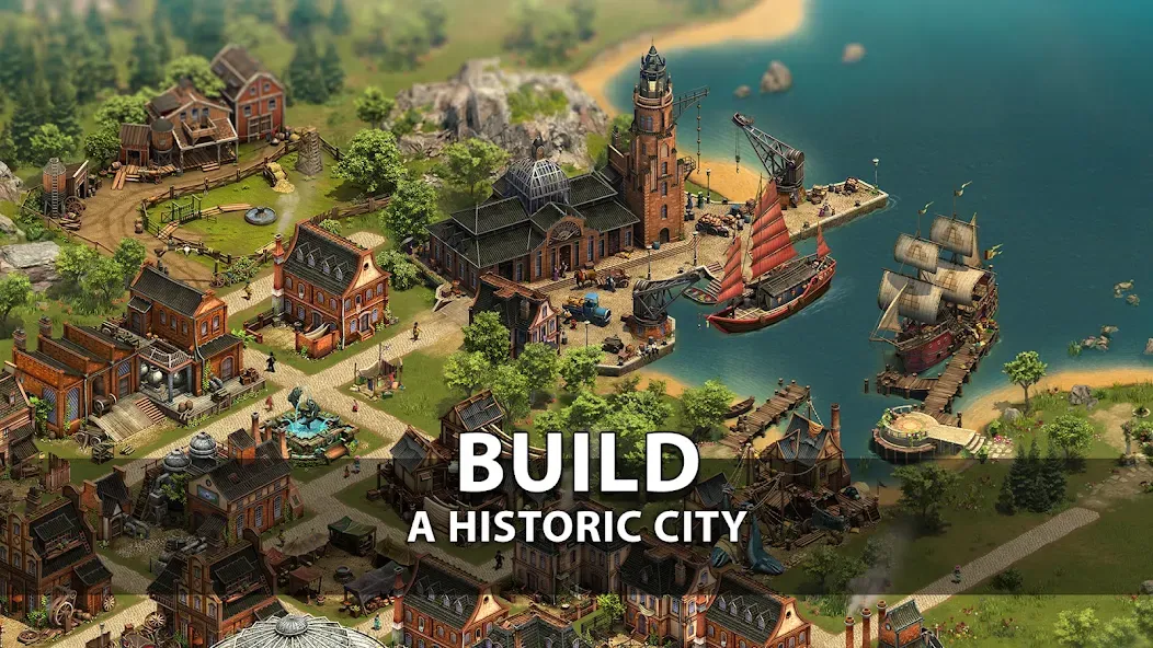 Скачать Forge of Empires: Build a City — Безлимитные ресурсы и ускоренное строительство — скриншот 1