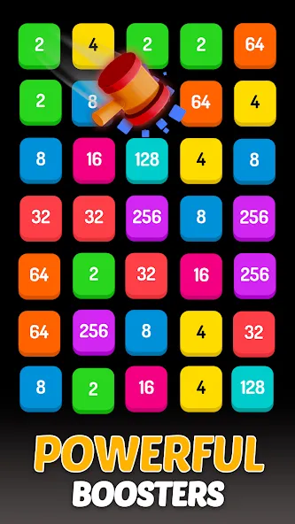 Взлом 2248 - Numbers Game 2048 — Без рекламы и бесконечные бустеры — скриншот 5 Взлом 2248 - Numbers Game 2048 — Без рекламы и бесконечные бустеры — скриншот 5