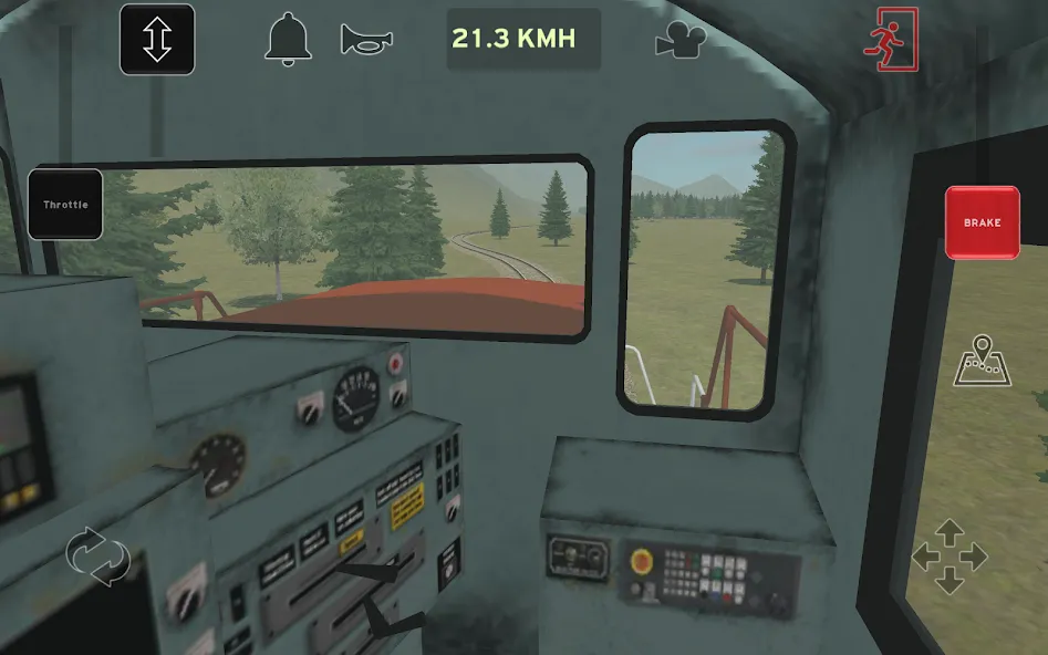 Train and rail yard simulator MOD APK на Android — Улучшенное управление железнодорожным депо — скриншот 3