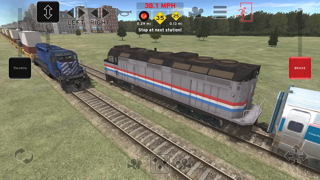 Train and rail yard simulator MOD APK на Android — Улучшенное управление железнодорожным депо — скриншот 4