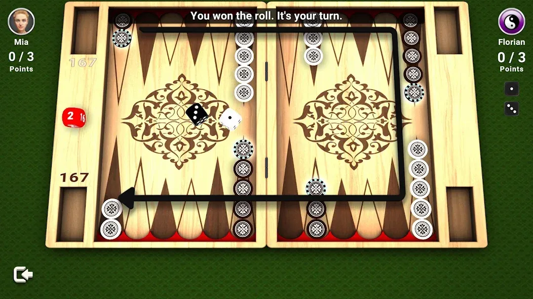 Скачать Backgammon - Board Game с модом — Безлимитные деньги и открыты все уровни — скриншот 3 Скачать Backgammon - Board Game с модом — Безлимитные деньги и открыты все уровни — скриншот 3