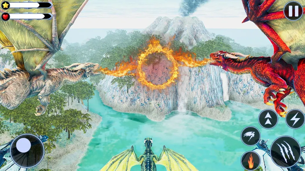 Скачать Wild Dragon Craft Family Sim — Последняя версия (Бесконечные ресурсы и быстрый крафт) — скриншот 5