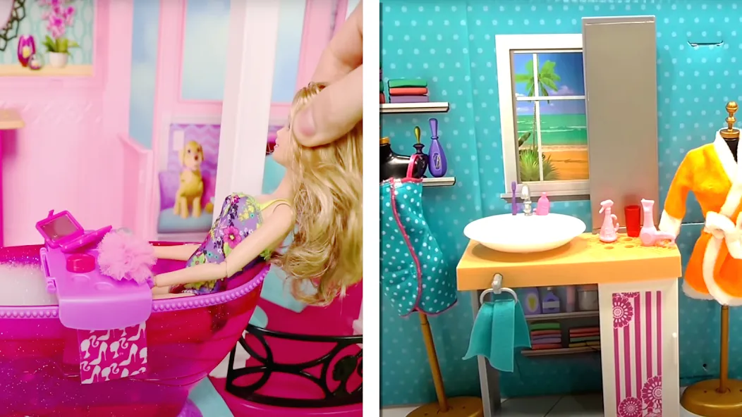 Doll House Design Doll Games (Мод Безлимитные деньги и все предметы) — скриншот 1