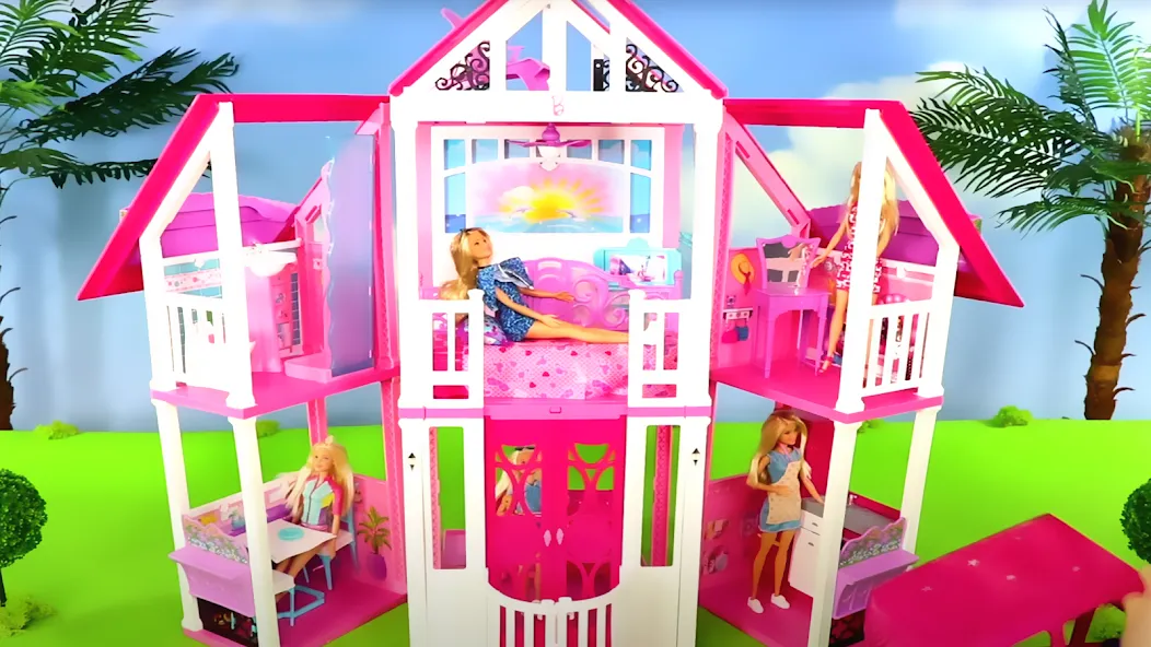 Doll House Design Doll Games (Мод Безлимитные деньги и все предметы) — скриншот 2
