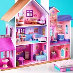 Doll House Design Doll Games (Мод Безлимитные деньги и все предметы)
