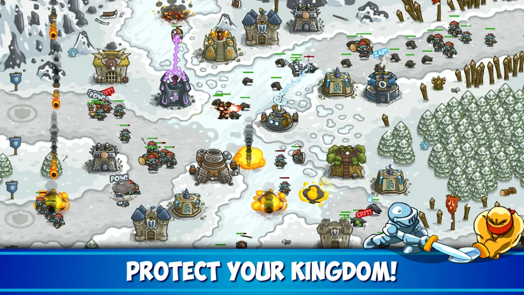 Kingdom Rush Tower Defense TD MOD APK — Безлимитные деньги и все башни открыты — скриншот 5