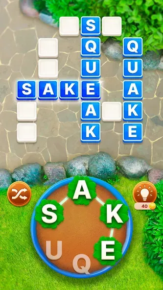 Word Garden : Crosswords (Мод Без рекламы и подсказки доступны) — скриншот 3 Word Garden : Crosswords (Мод Без рекламы и подсказки доступны) — скриншот 3