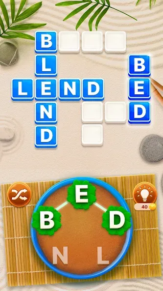 Word Garden : Crosswords (Мод Без рекламы и подсказки доступны) — скриншот 4 Word Garden : Crosswords (Мод Без рекламы и подсказки доступны) — скриншот 4