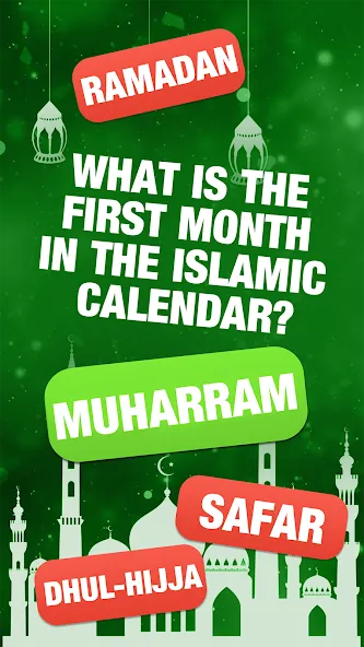 Islamic General Knowledge Quiz на Андроид — Открыты все вопросы и подсказки — скриншот 2