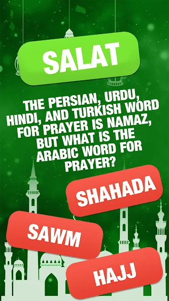 Islamic General Knowledge Quiz на Андроид — Открыты все вопросы и подсказки — скриншот 4