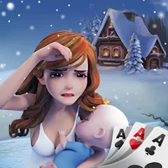 Взломанная Solitaire Home Design на Андроид — Безлимитные монеты и все уровни открыты