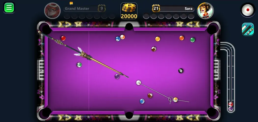 Взлом 8 Ball Magic — Безлимитные монеты и разблокированные столы — скриншот 4