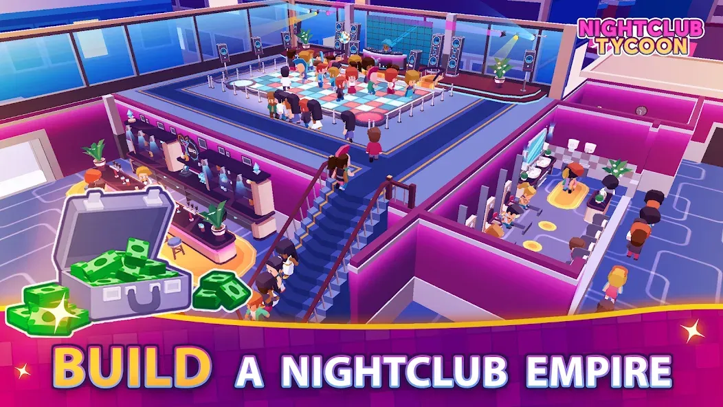 Скачать Nightclub Tycoon: Idle Empire на Андроид — Безлимитные деньги и энергия — скриншот 1