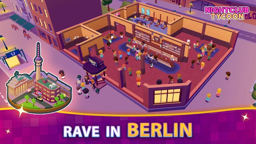 Скачать Nightclub Tycoon: Idle Empire на Андроид — Безлимитные деньги и энергия — скриншот 2