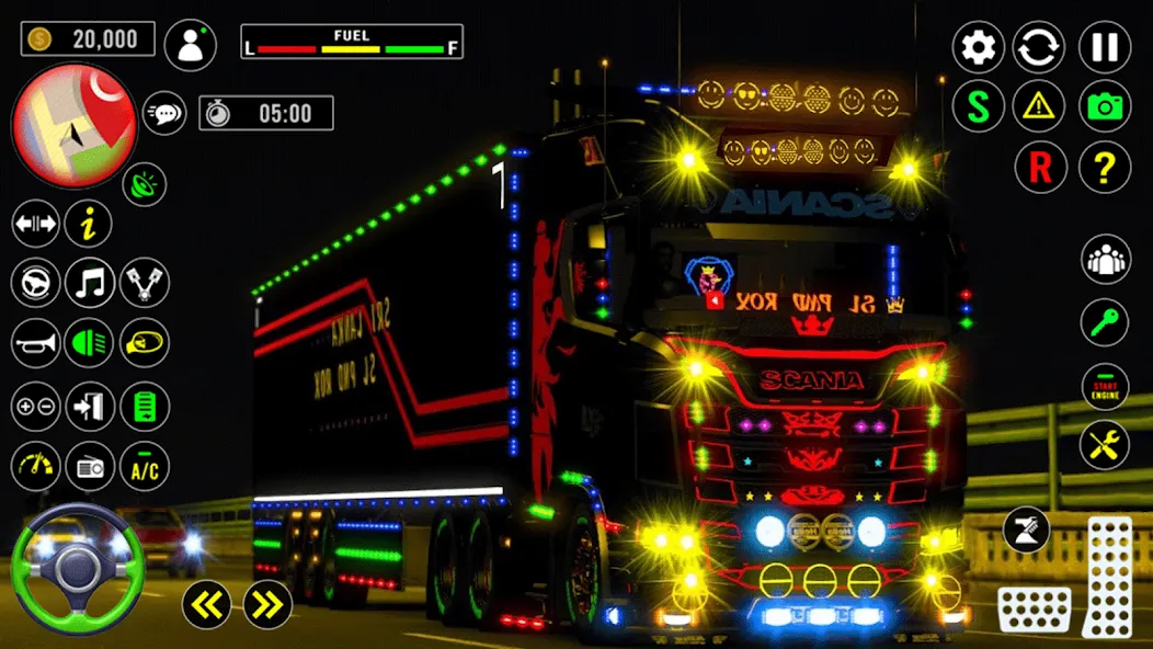 Скачать US Truck City Transport Sim 3d на Андроид — Безлимитные деньги и все машины открыты — скриншот 1