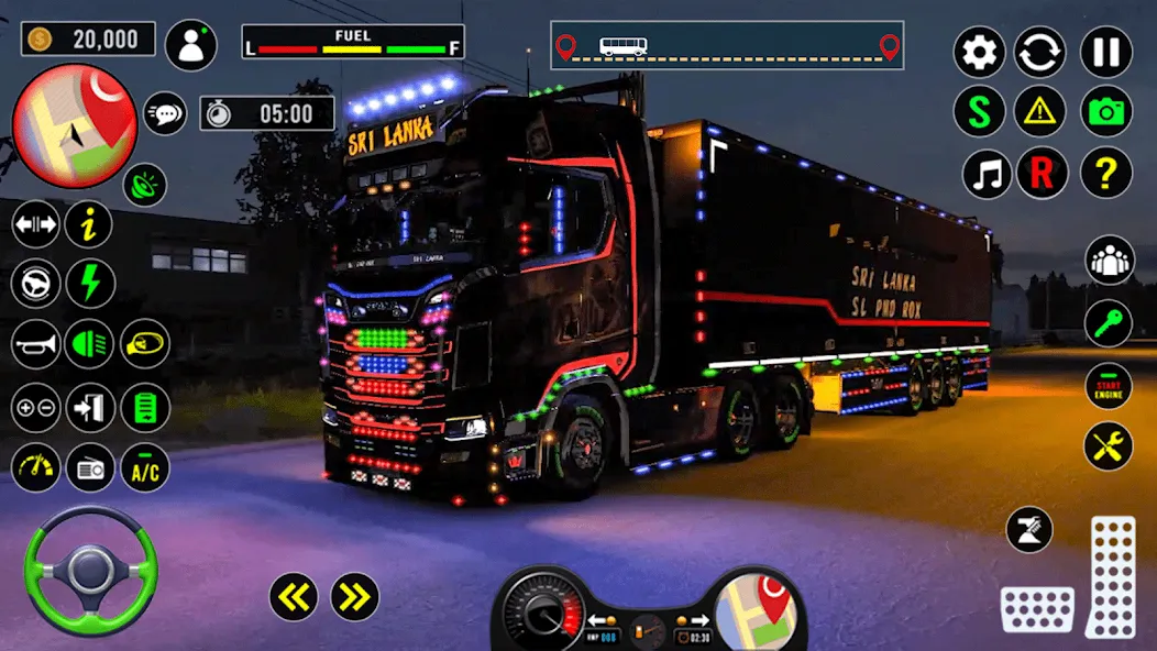 Скачать US Truck City Transport Sim 3d на Андроид — Безлимитные деньги и все машины открыты — скриншот 3