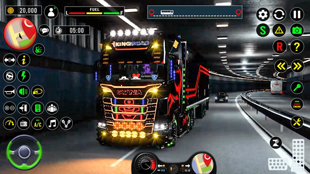 Скачать US Truck City Transport Sim 3d на Андроид — Безлимитные деньги и все машины открыты — скриншот 4