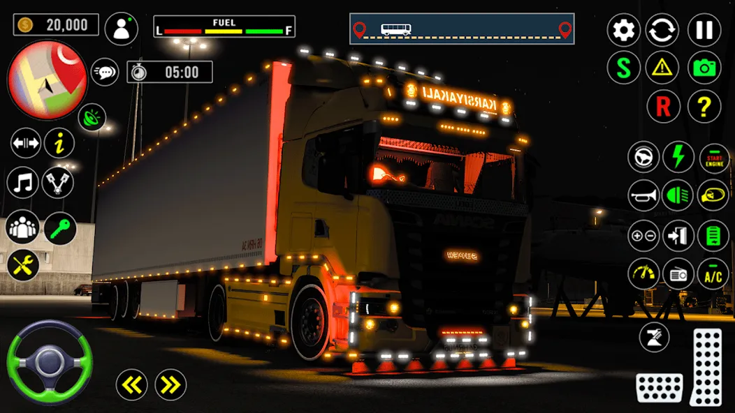 Скачать US Truck City Transport Sim 3d на Андроид — Безлимитные деньги и все машины открыты — скриншот 5