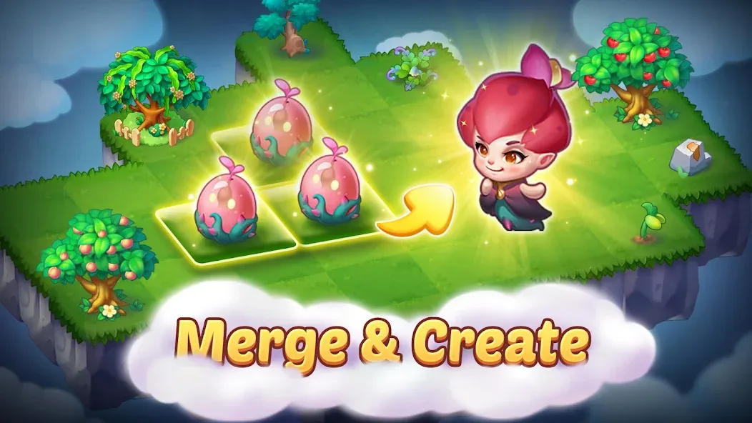 Скачать Merge Tales - Merge 3 Puzzles на телефон — Безлимитные монеты и подсказки — скриншот 1