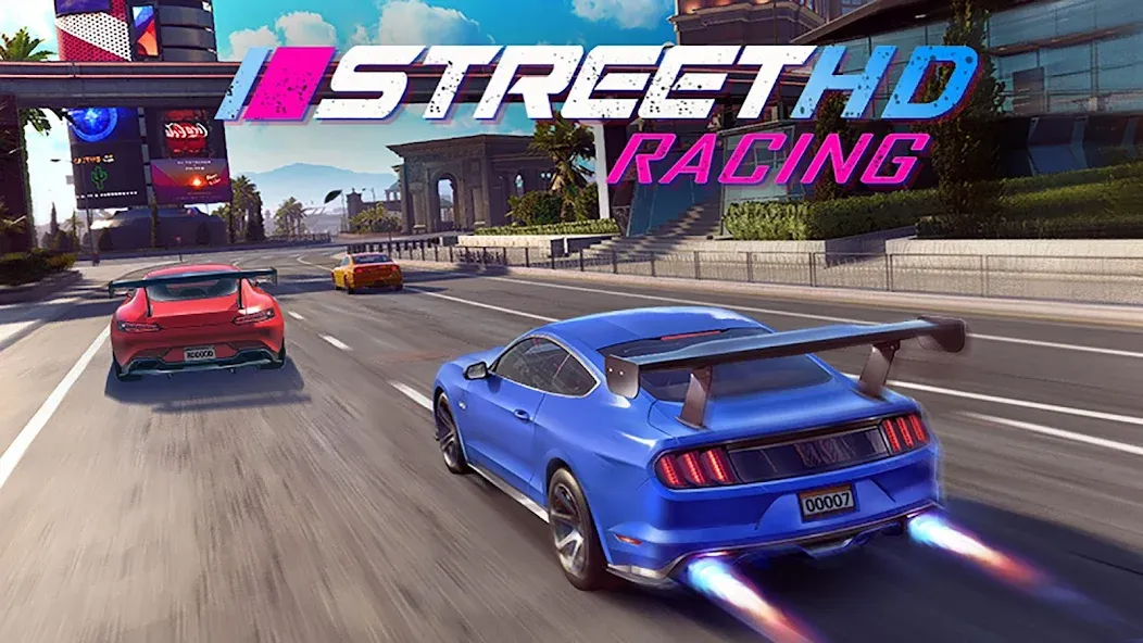 Street Racing HD MOD APK — Безлимитные деньги и все машины открыты — скриншот 1