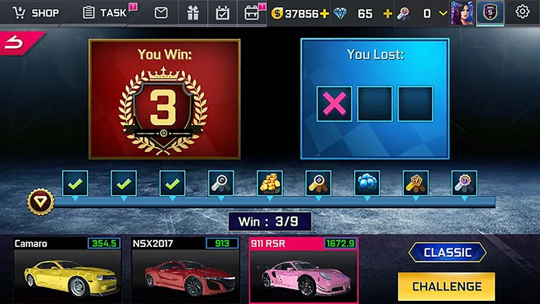 Street Racing HD MOD APK — Безлимитные деньги и все машины открыты — скриншот 3