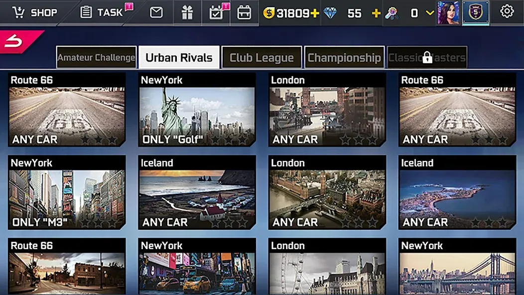 Street Racing HD MOD APK — Безлимитные деньги и все машины открыты — скриншот 5