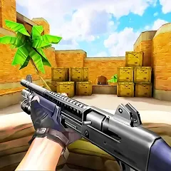 Скачать Gun Strike: FPS Shooter Game — Последняя версия (Безлимитные деньги и патроны)