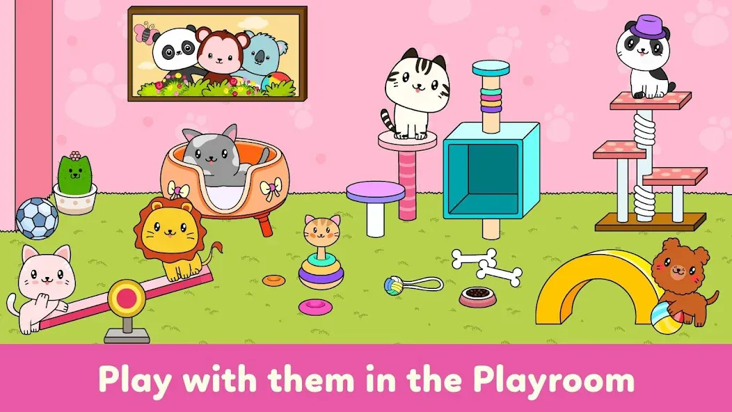 Tizi Town - My Pet Daycare (Мод Все питомцы и локации открыты) — скриншот 3